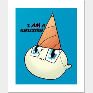 I AM a unicorn! Posters and Art